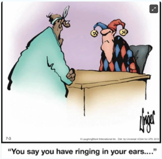 Ears Ringing Cartoon Ringing In Your Ears - BillLawrenceOnline
